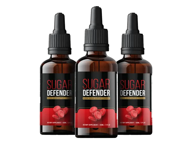 Sugar Defender 3 bottles
